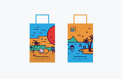 ISLANDSTORY海島故事椰子油手提袋